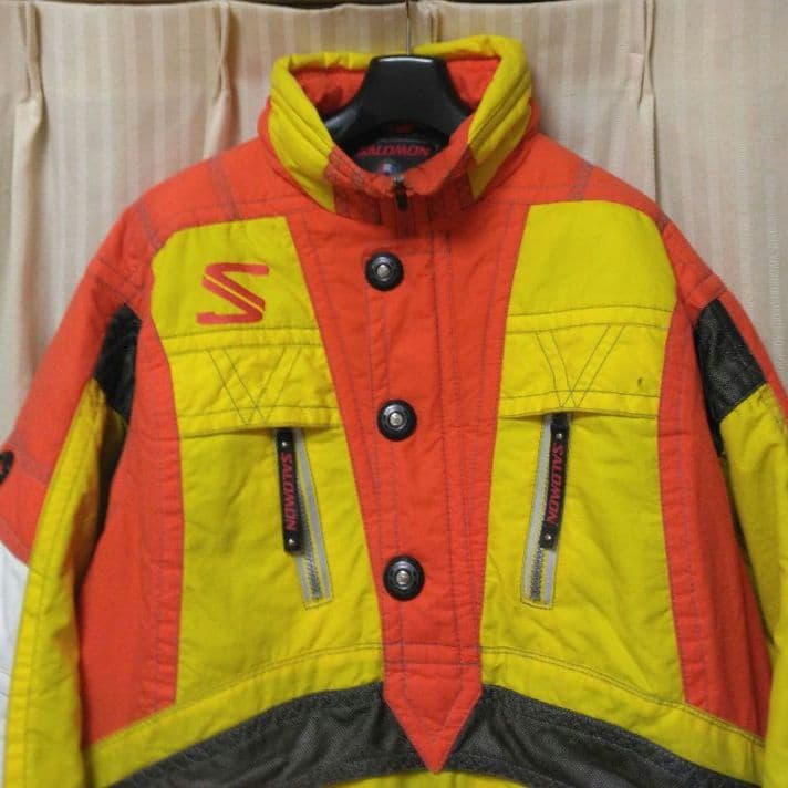 ビンテージ 90s サロモン セットアップ 中綿 ナイロン ジャケット パンツ