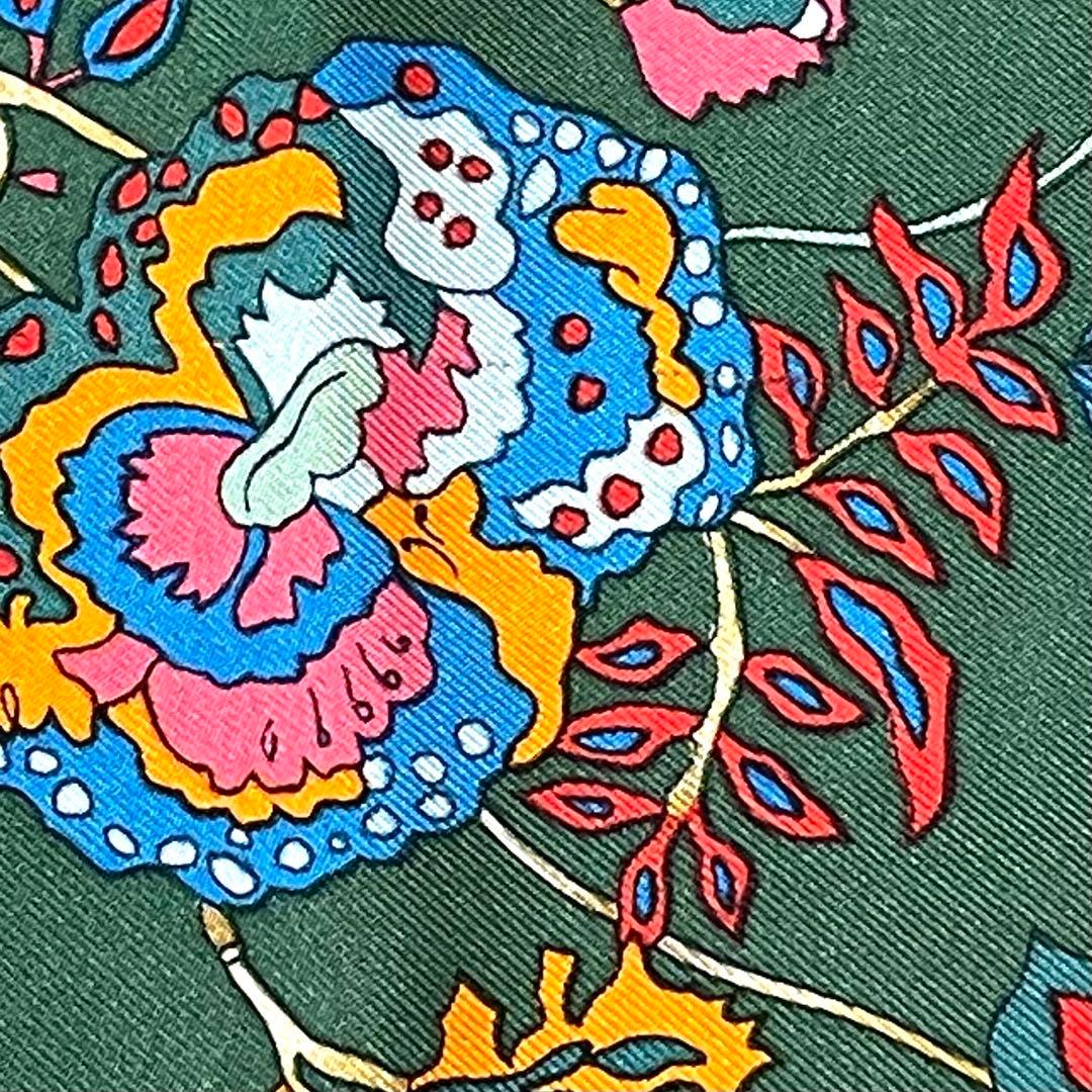 エルメス HERMES スカーフ カレ90 眩惑のインド 【クリーニング済