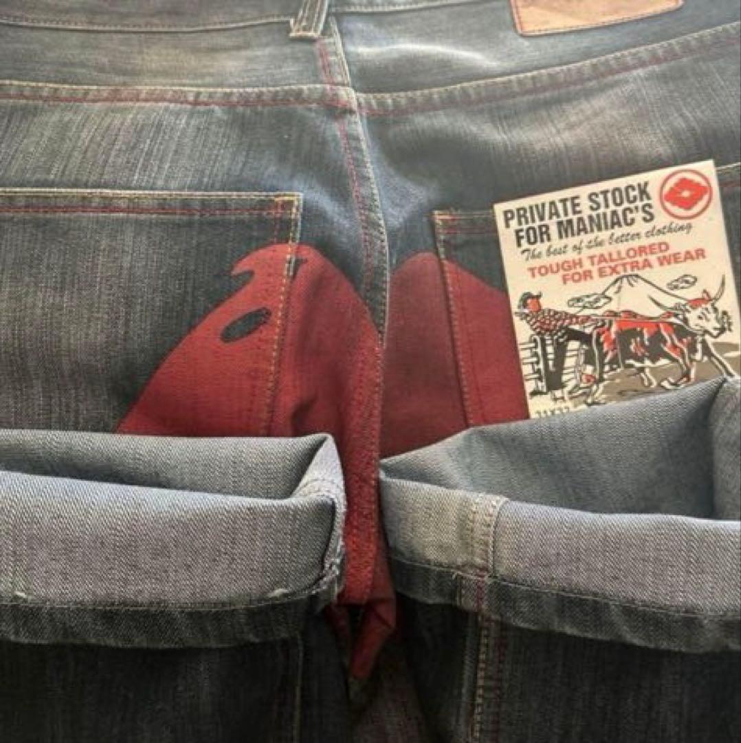 EURO EVISU デッドストック ユーロ エヴィス デニム ジーンズ 未使用