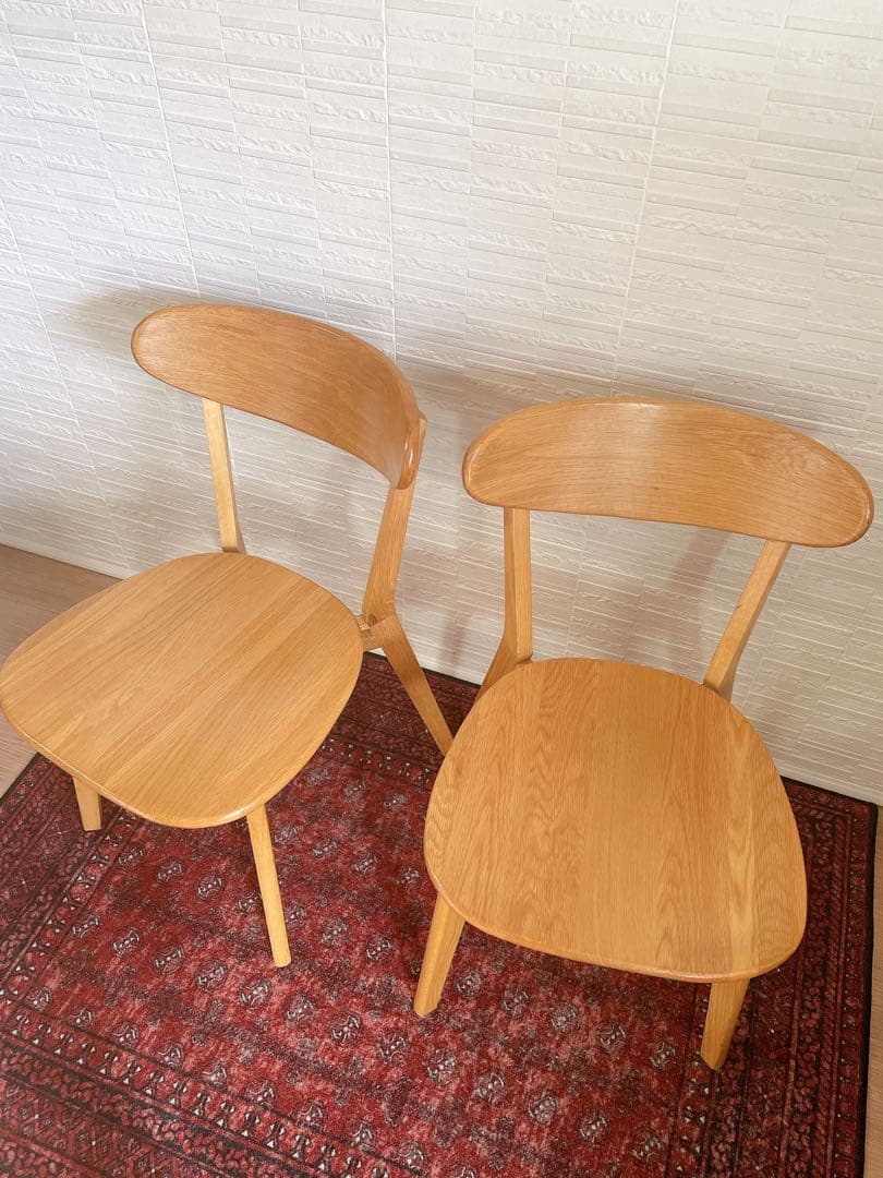 オーク無垢剤 リセノ ダイニングチェア 1脚