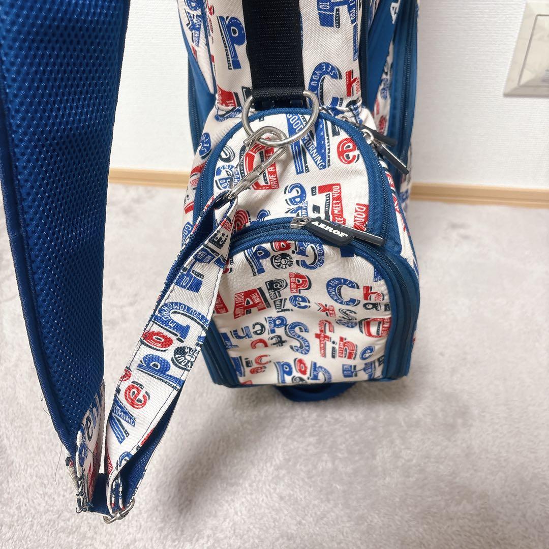 【美品】AZROF アズロフ 9型 スタンドキャディバッグ