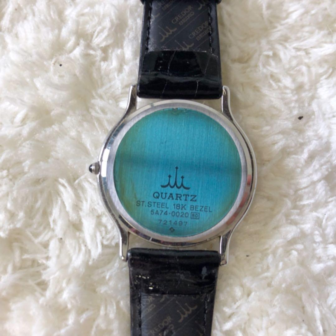 SEIKO セイコー クレドール 18KBEZEL 5A74-0020 腕時計 - メルカリ
