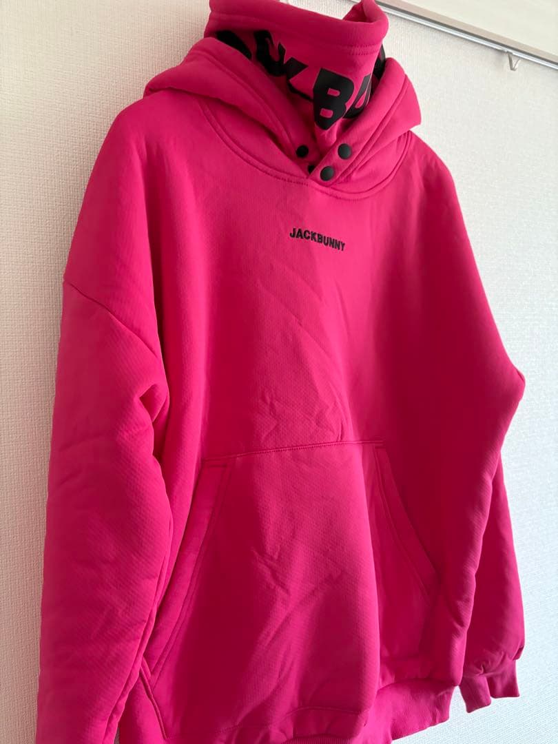 JACKBUNNY フード付きセーター ピンク