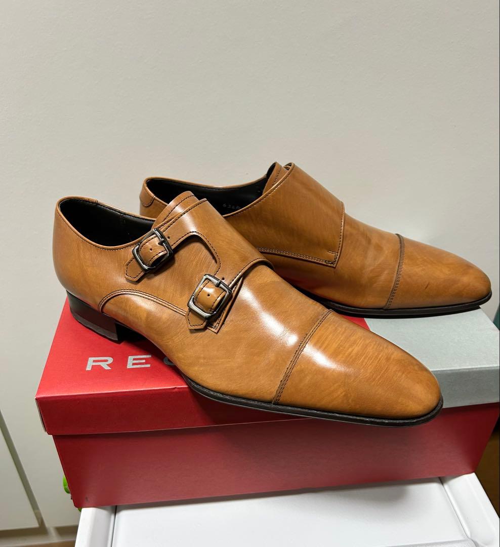 超美品♫ REGALリーガル ドレス ビジネス シューズ 24.5cm ブラウン
