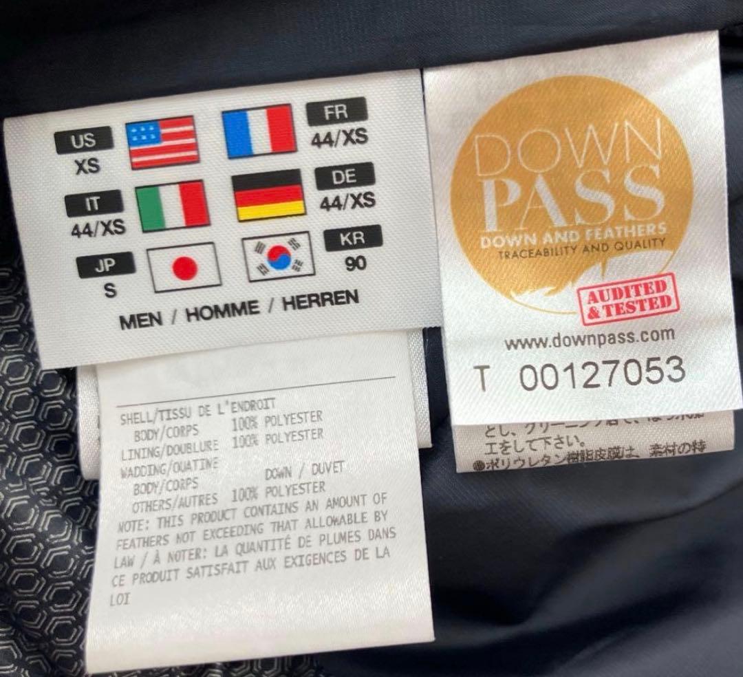 デサントオルテライン　 水沢ダウン　ギャランティカードあり