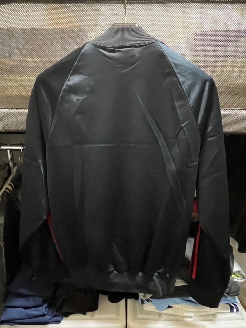 80’s ATP adidas トラックジャケット黒/赤 M 美品