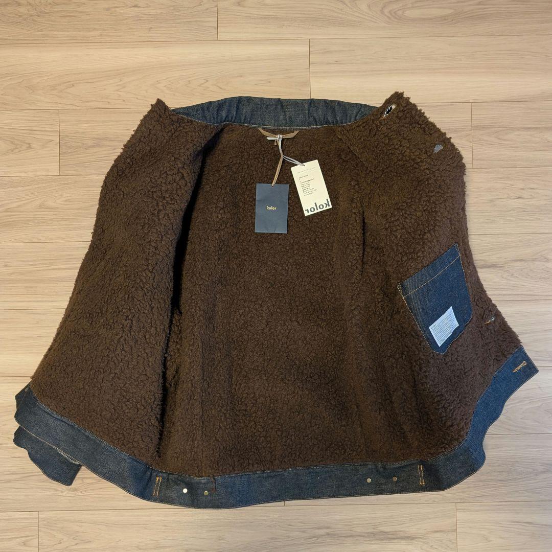 kolor 22AW ボア デニム ジャケット アウター サイズ2