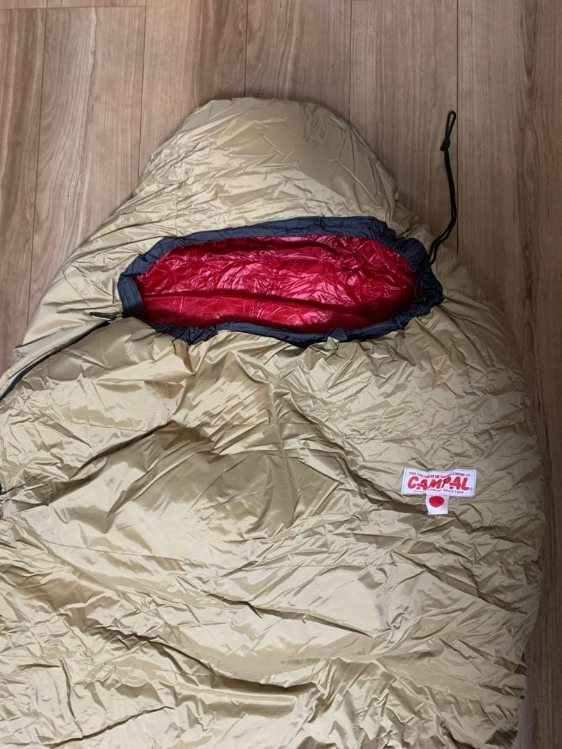 NANGA オリジナルオーロラ 750DX シュラフレギュラー ( ベージュ )