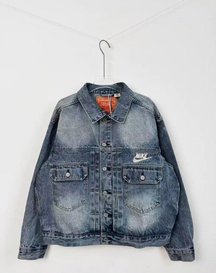 NIKE デニムジャケット ブルー