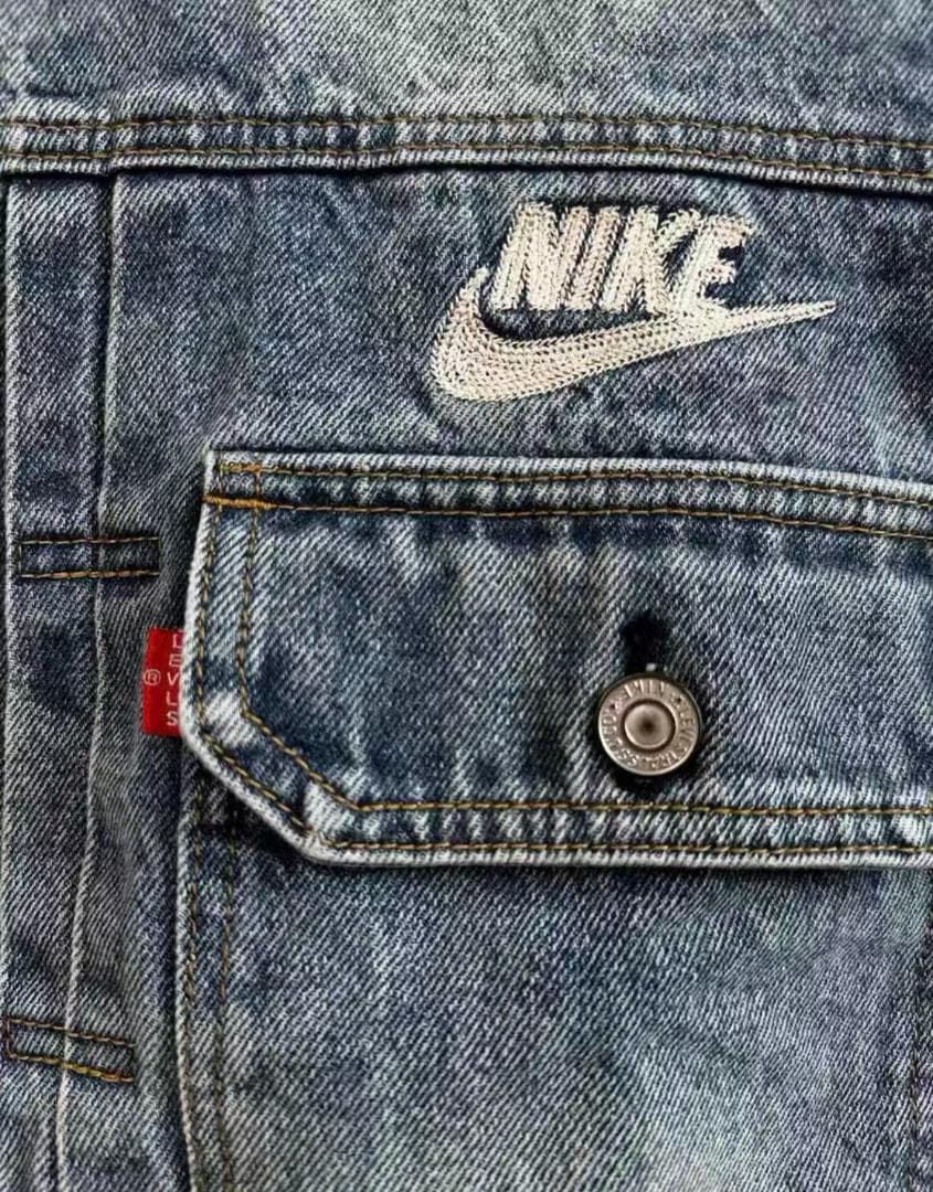 NIKE デニムジャケット ブルー