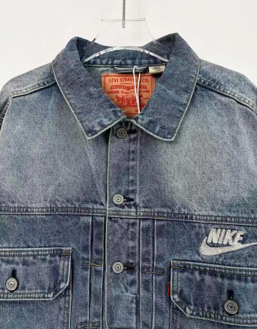 NIKE デニムジャケット ブルー