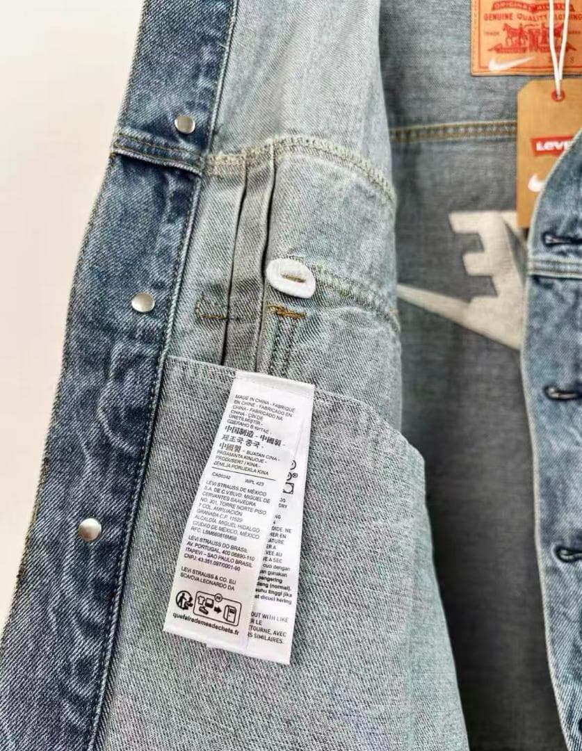 NIKE デニムジャケット ブルー