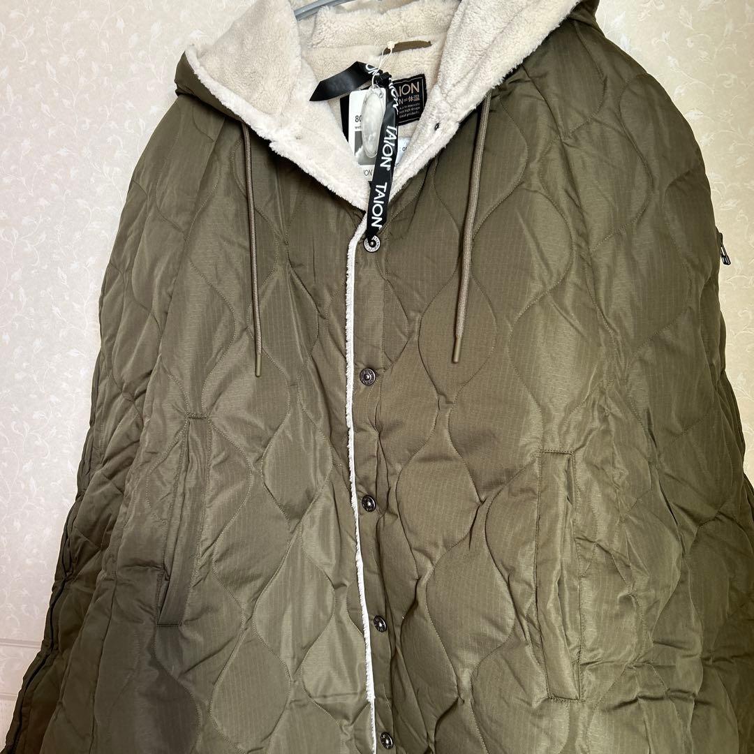TAION（タイオン） ミリタリー ダウンケープ TAION-CPML-1 新品