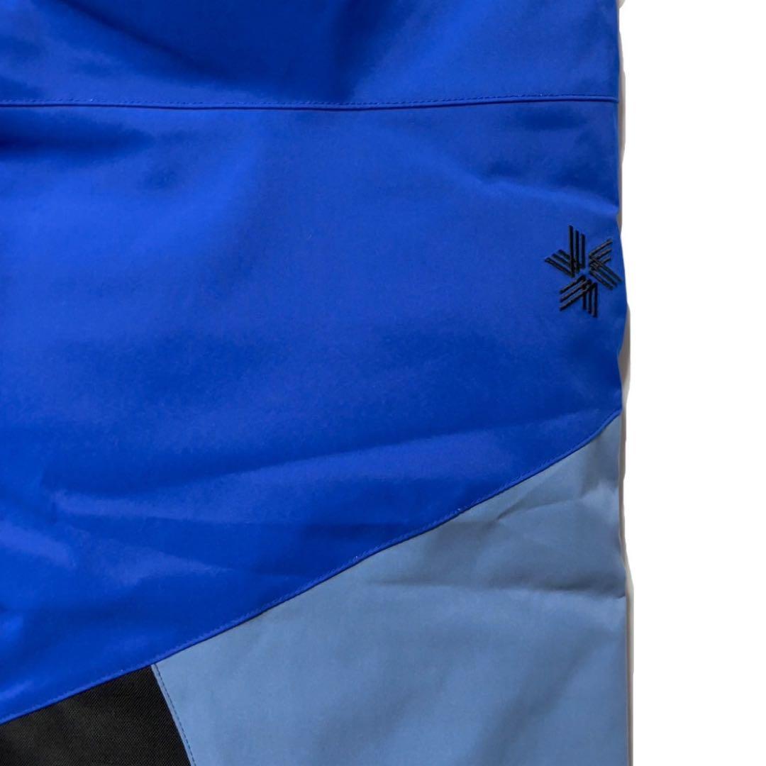 新品 ゴールドウィン ツートンカラー ワイド パンツ LP ラピス ラズリ