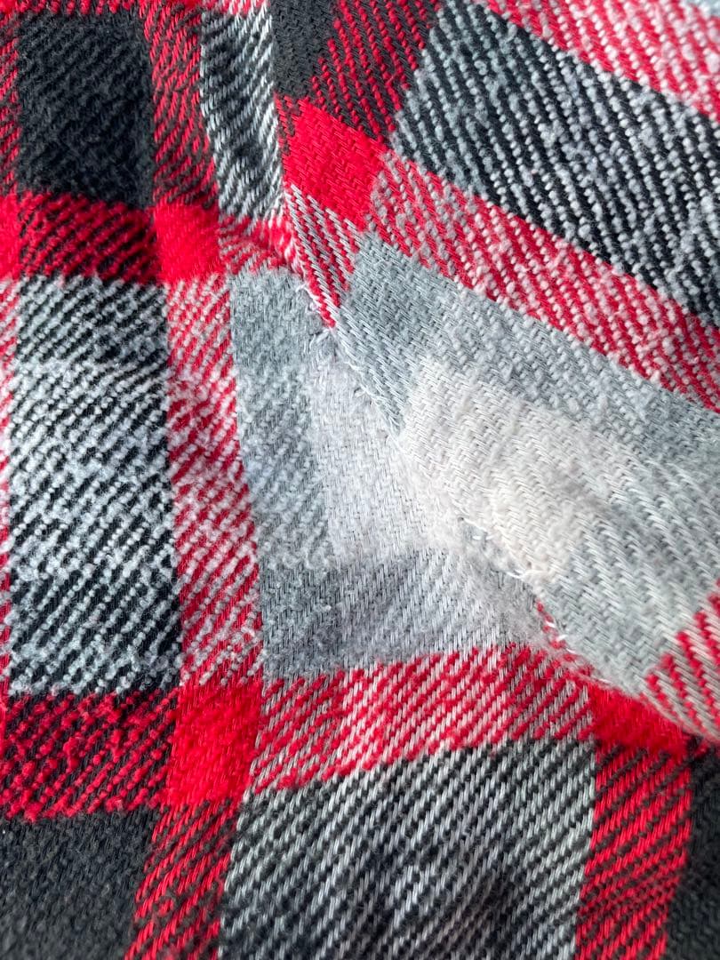 70s BIG MAC チェック柄ネルシャツ Lサイズ