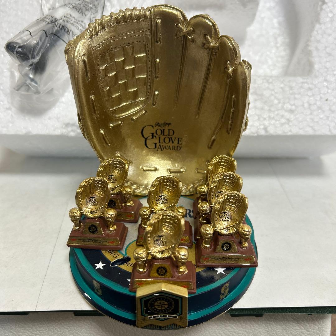 世界151体限定！イチロー球団認定ゴールデングラブ賞、ボブルヘッド人形➕ギフト有