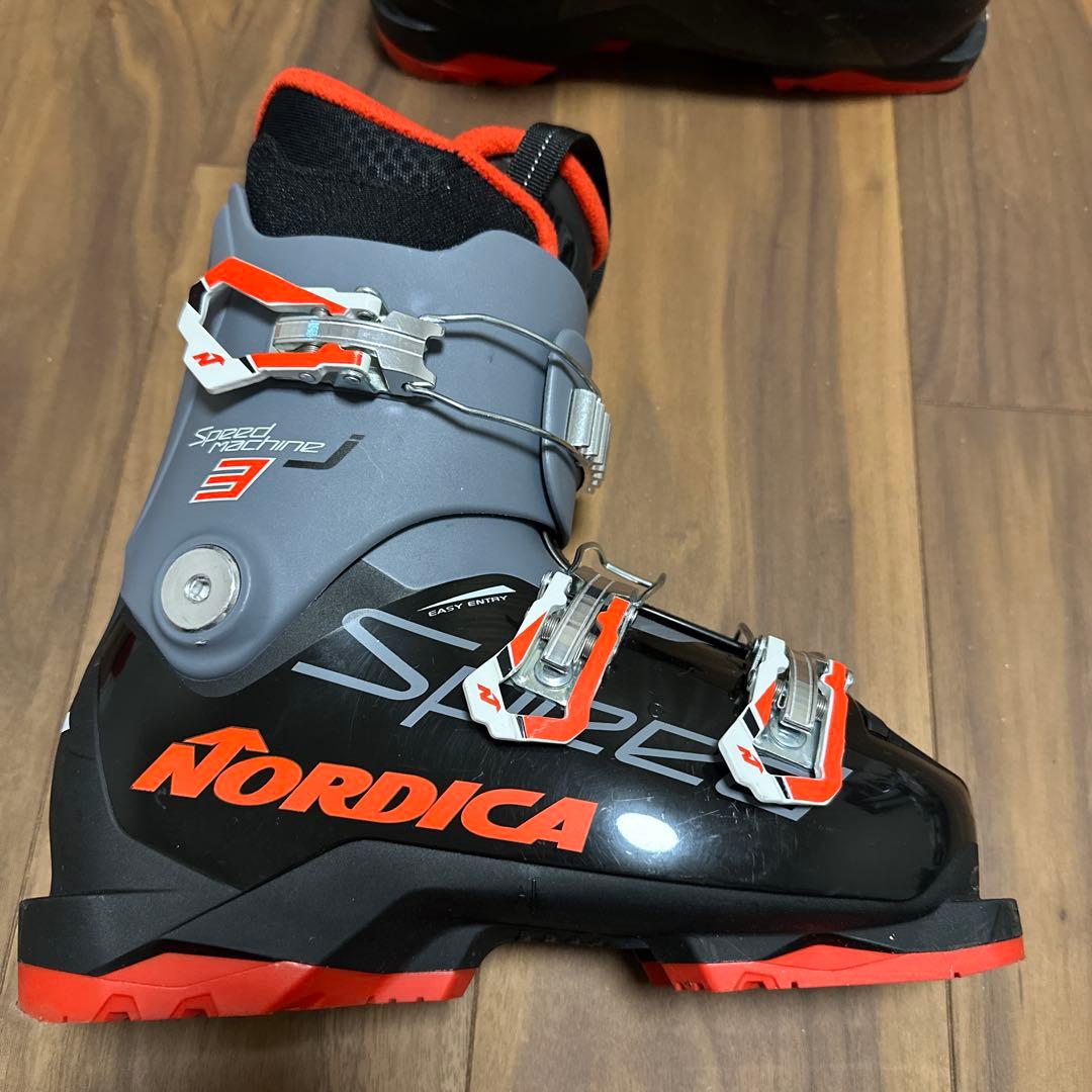 NORDICA スキー ブーツ 黒/赤　23.5cm