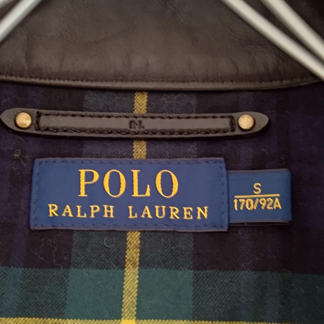 【未使用級◆現行】POLO RALPH LAUREN シングル レザージャケット
