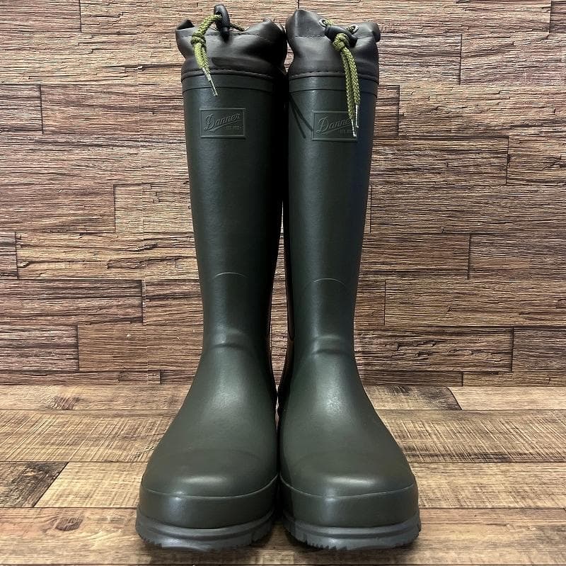 廃盤 新品 ダナー ホーステイル ラバー レイン ブーツ カーキ 27.0 ①