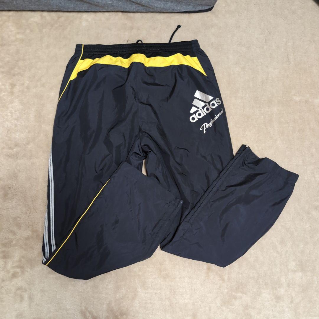 アディダスプロフェッショナル ウィンドブレーカー セットアップ フード付 O