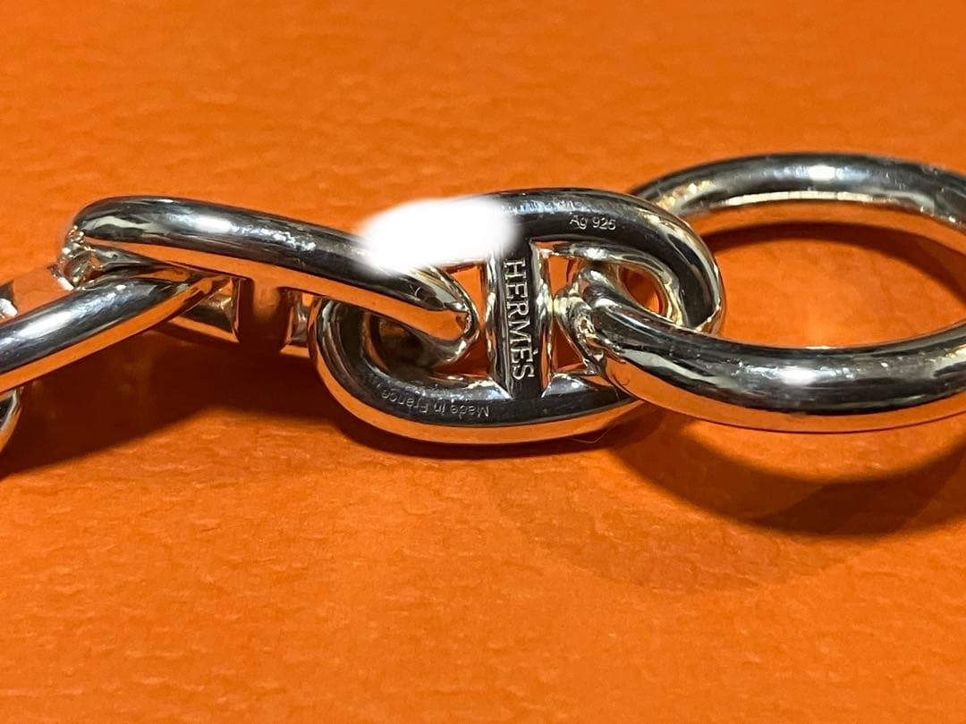 シェーヌダンクル　エルメス　mm14コマ　ブレスレット 日本正規店購入