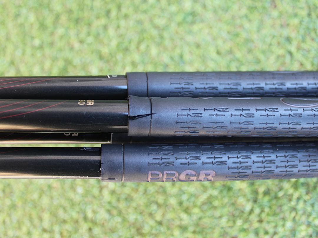 【レディース】 PRGR ドリームアイアン 4-SW 9本 純正カーボン M30