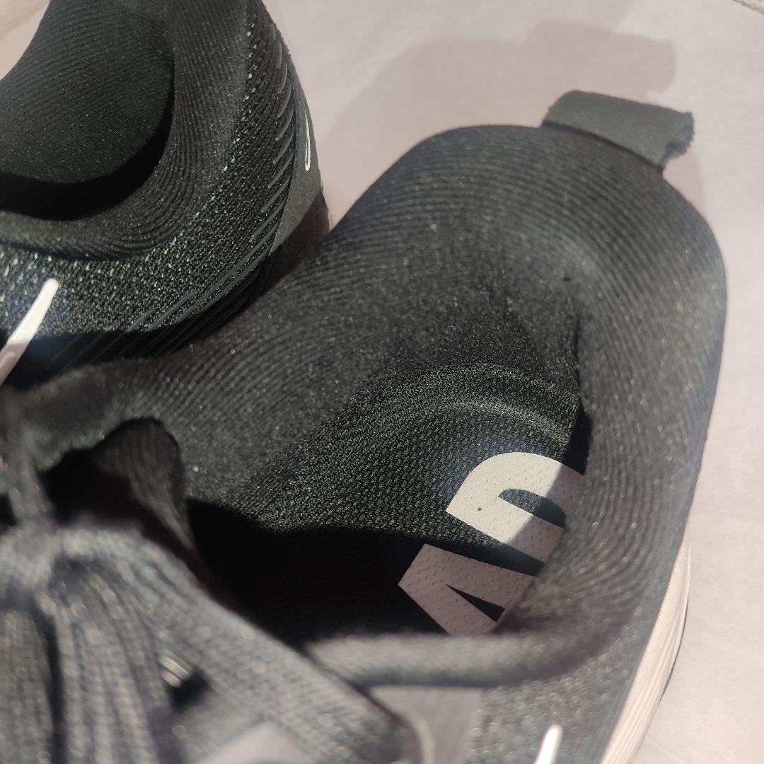 12km NIKE ボメロ18ランニングシューズ 25.5cm 黒 ブラック 箱