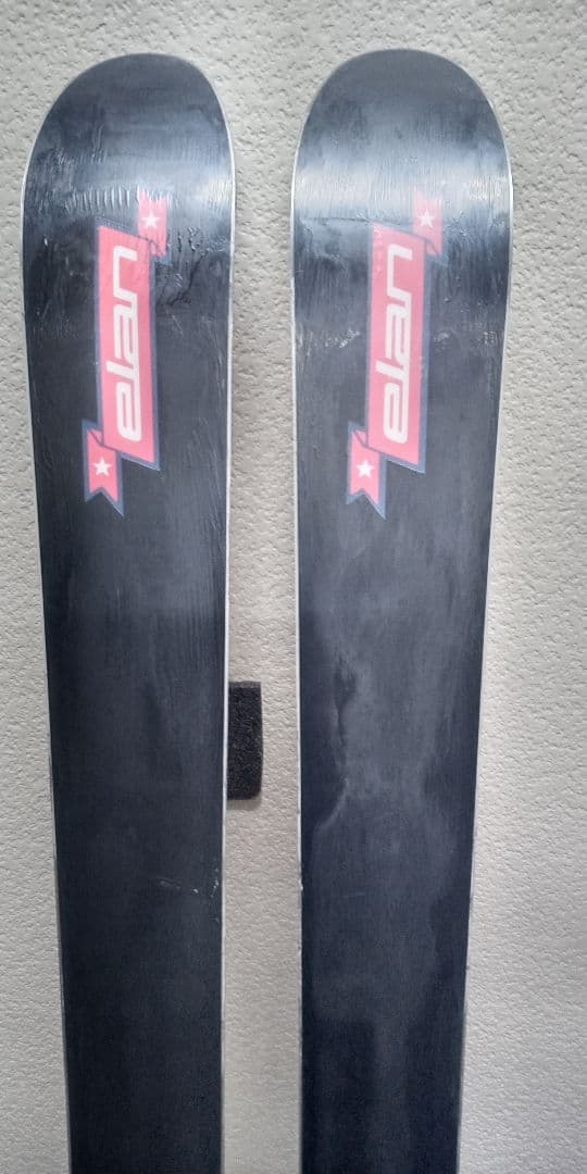 エラン　パウダーモデル スキー 木目調 　サロモンバインディング　185cm