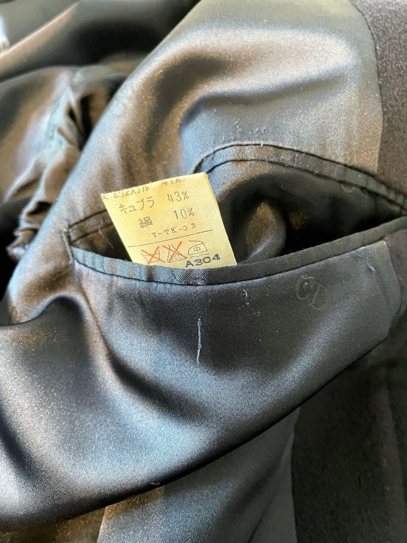 ご*様 美品 最高級 カシミヤ100% クリスチャンディオール ステンカラーコー