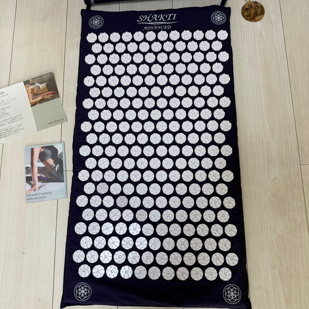 SHAKTI シャクティ　マット&ピロー　正規品　インディゴ　レベル3