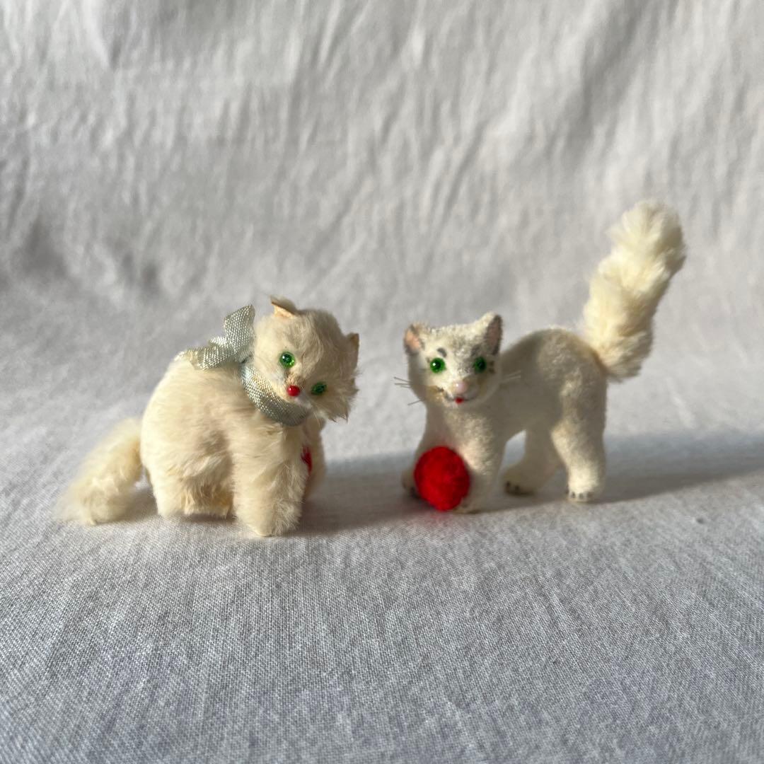 アンティーク　ドイツ　ねこちゃん