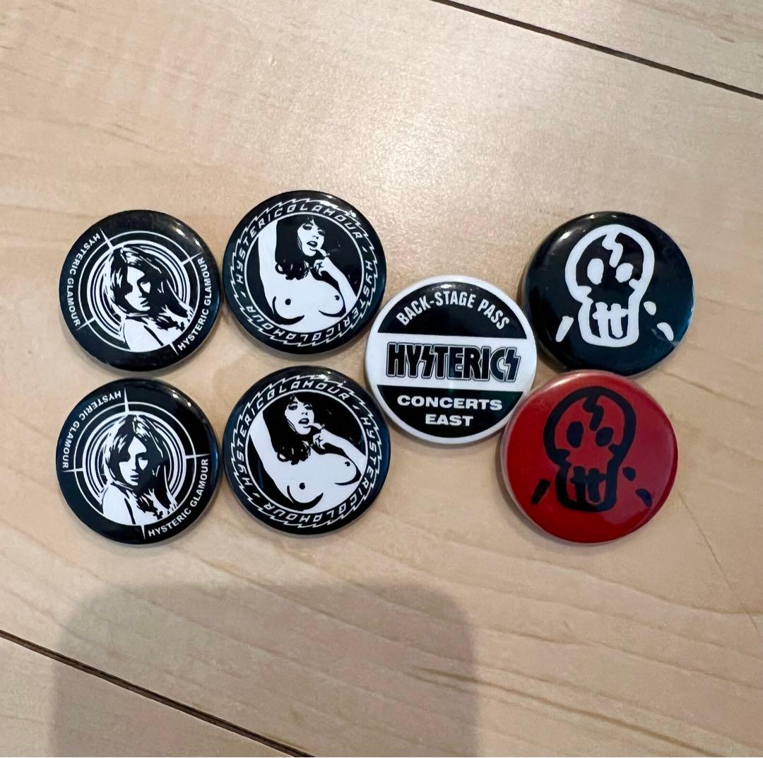 ヒステリックグラマービクセンガールグッズセット激レア缶バッチピンズ他