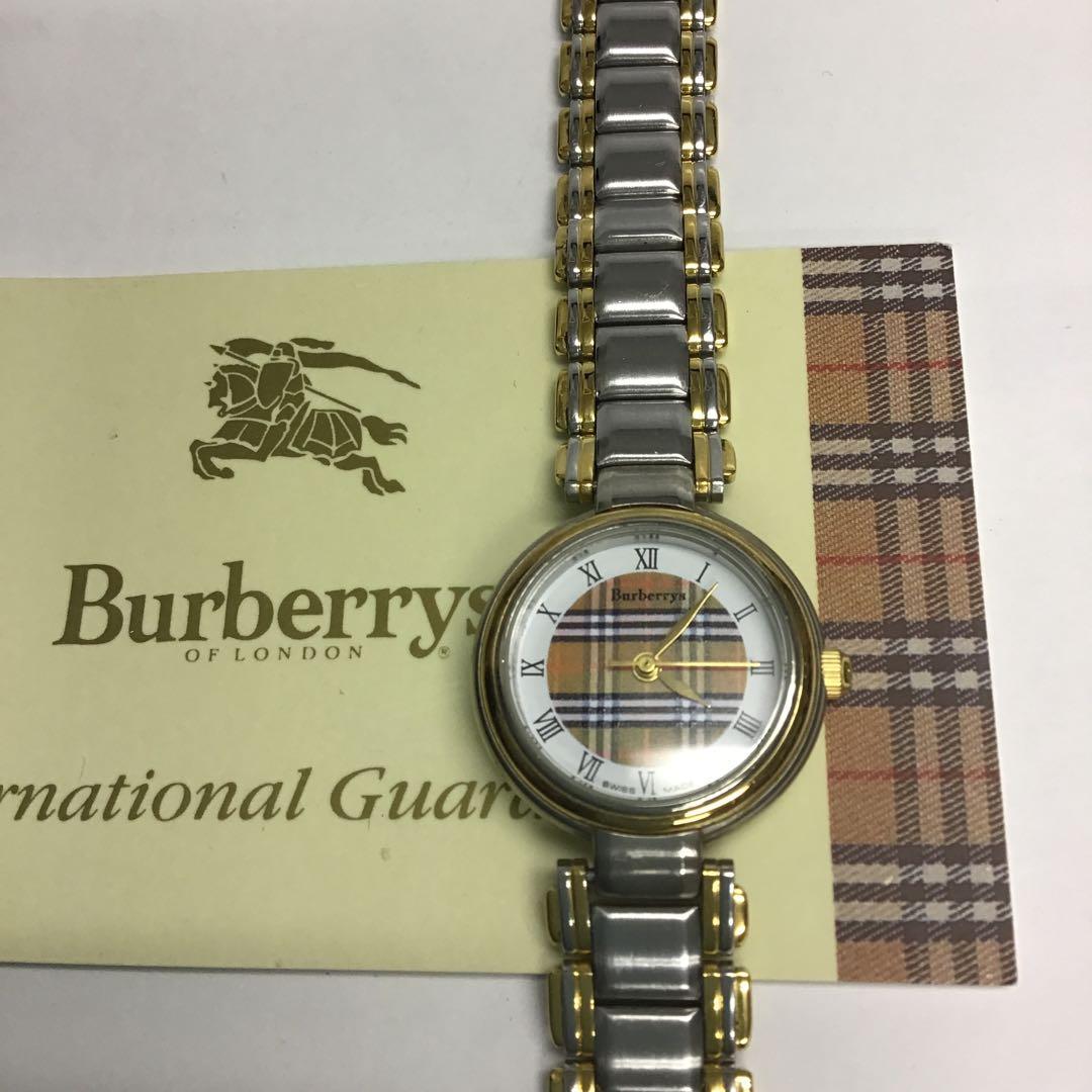 ❣️Burberrysバーバリー❣️ノバチェック柄クォーツ腕時計11500L