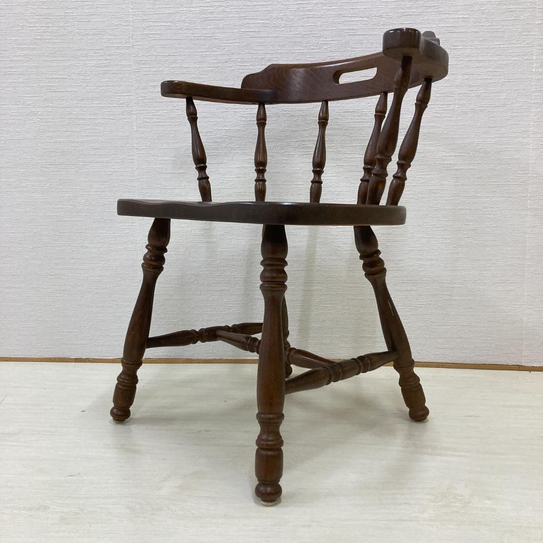 【飛騨産業】キツツキ　アームチェア　椅子　ダイニングチェア　２脚セット