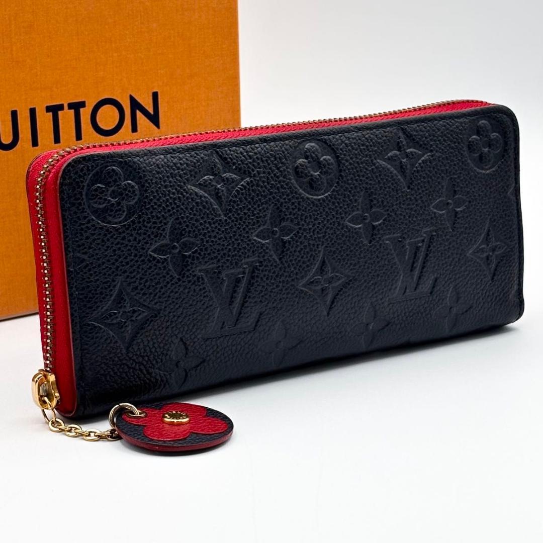 極美品 ルイヴィトン アンプラント ジッピーウォレット クレマンス