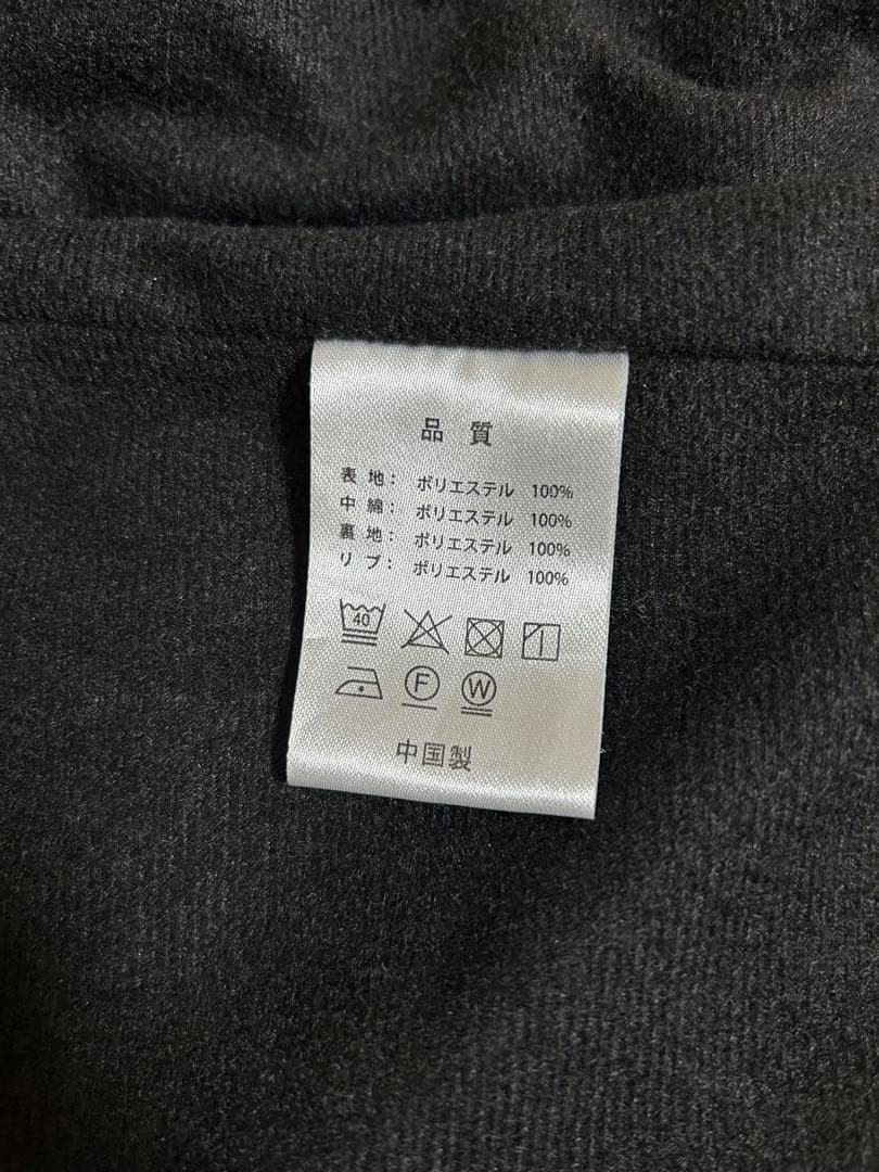 【美品】gol. 中綿ジャケット・ロングパンツ　上下セット　防寒　ブラック　Ｍ