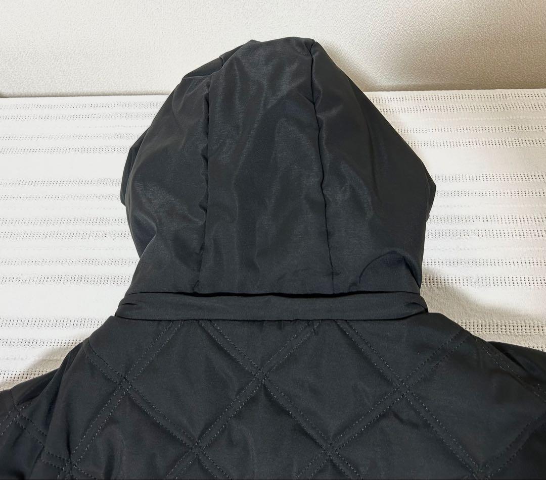 【美品】gol. 中綿ジャケット・ロングパンツ　上下セット　防寒　ブラック　Ｍ