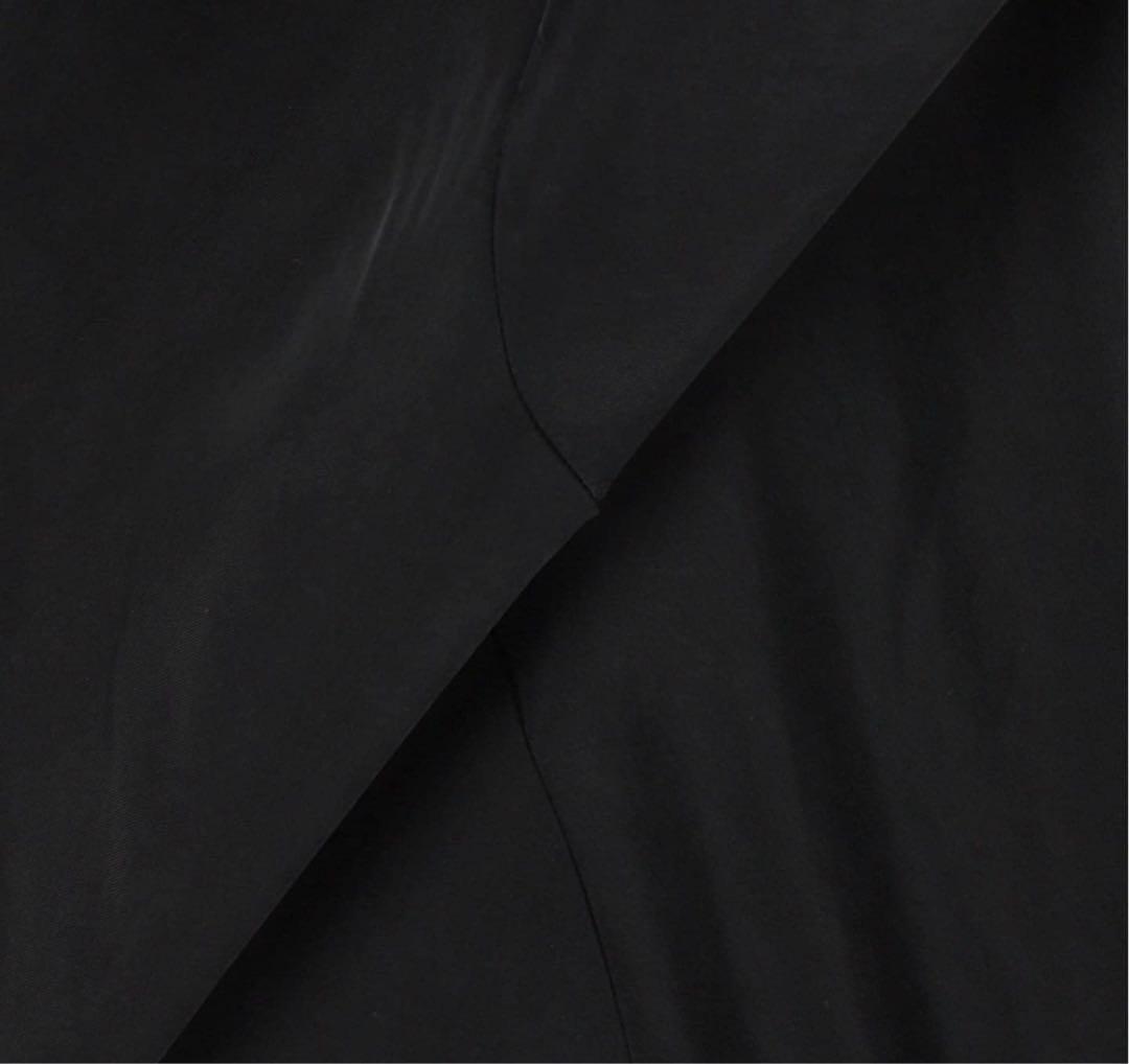 【美品】AP STUDIO＊フィブリルキュプラ サテン ロングスカート黒 38
