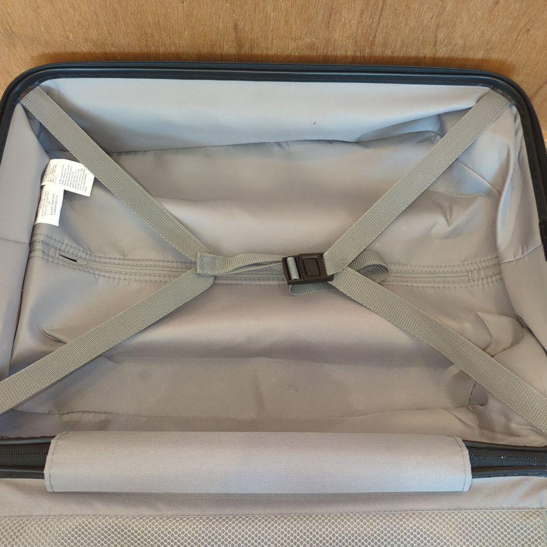 無印良品 バーを自由に調節できるハードキャリーケース36L ベージュ