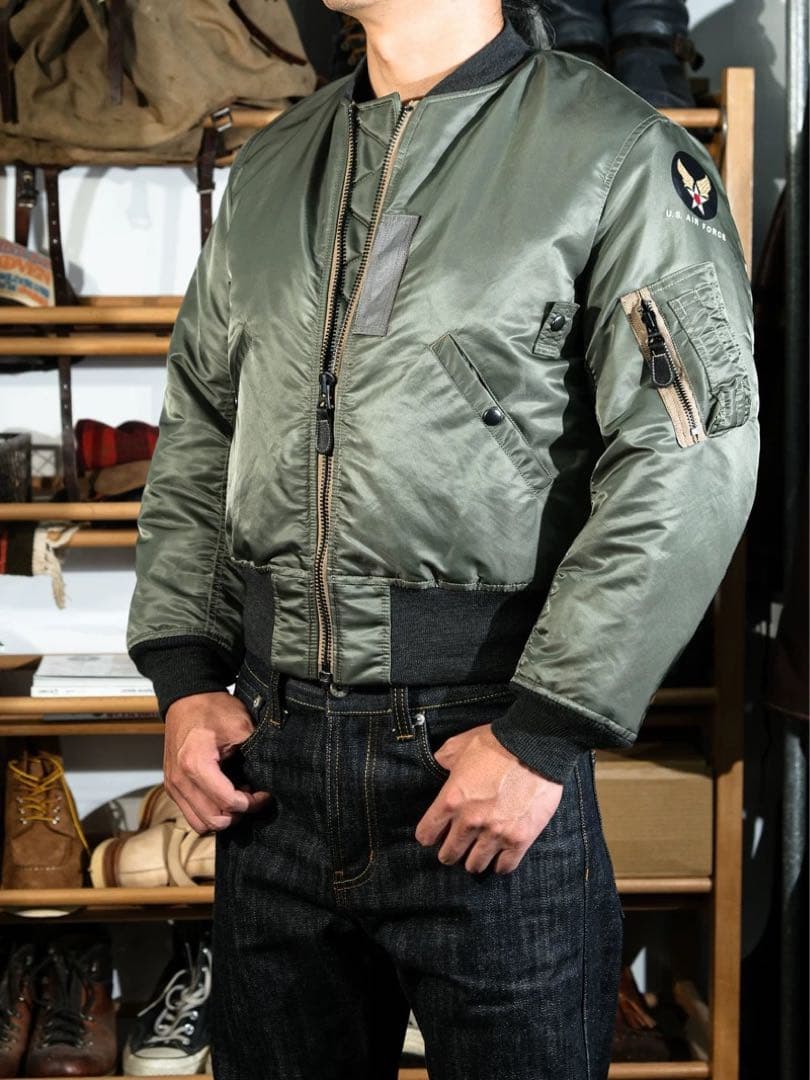 MIL-J-8279（1955〜57年）初期型MA-1 改良復刻モデル