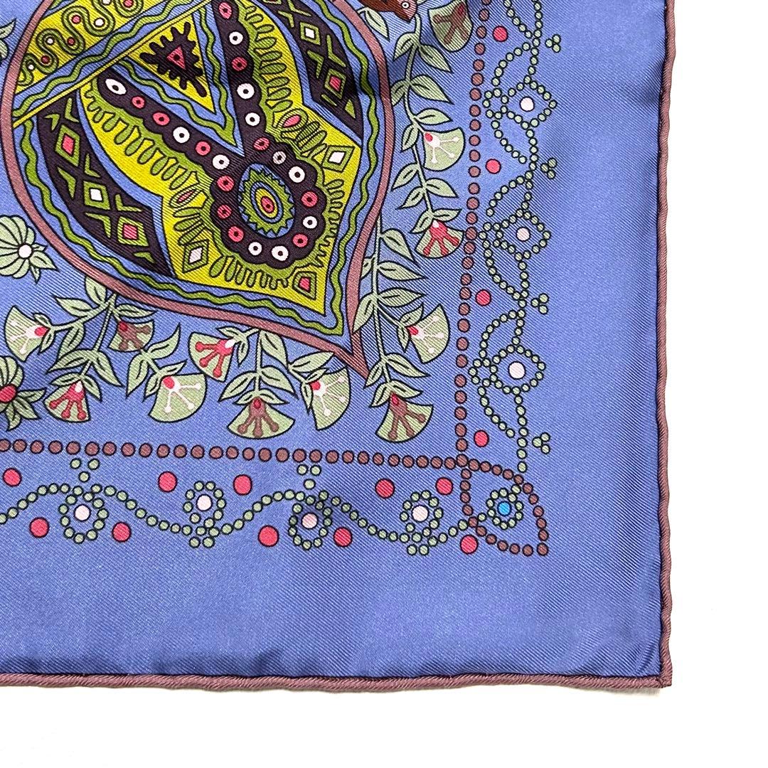 【極美品】エルメス　HERMES カレ90 生命の木　エルメス　生き物