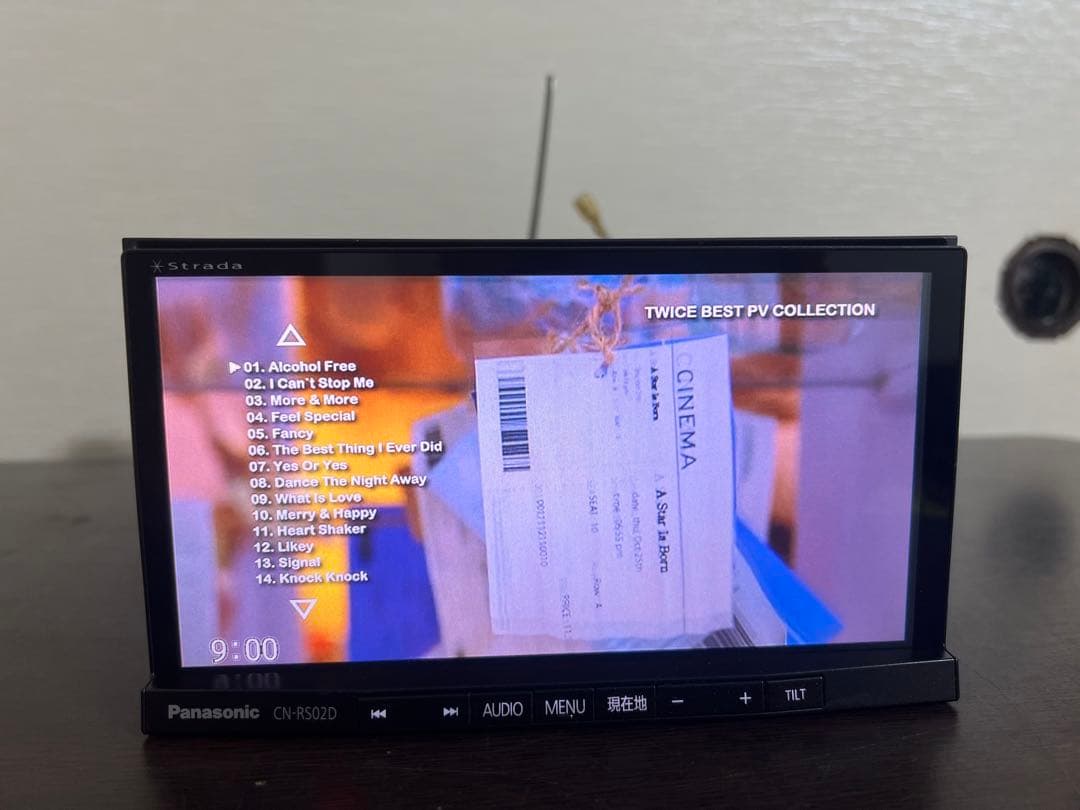 パナソニック カーナビ CN-RS02D 地図データ2015年式 動作確認済！