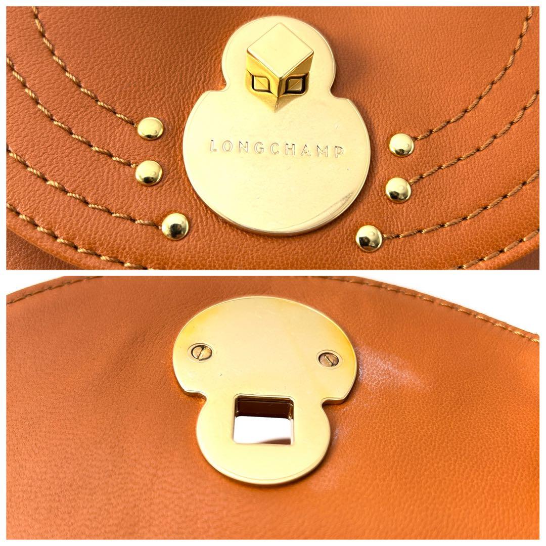 【希少・美品✨️】Longchamp CAVALCADEリュック パンプキン
