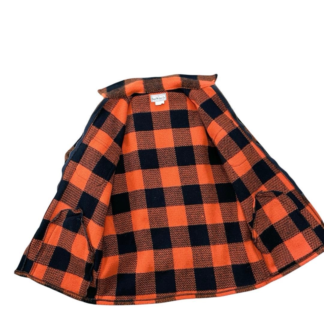 60s Gander Mountain バッファロー チェック ウールジャケット - メルカリ