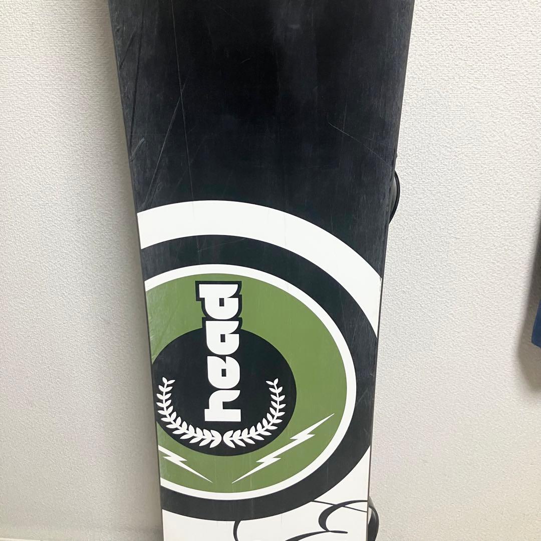 【バック付】HEADで揃ったスノーボードセット152cm バインディングM