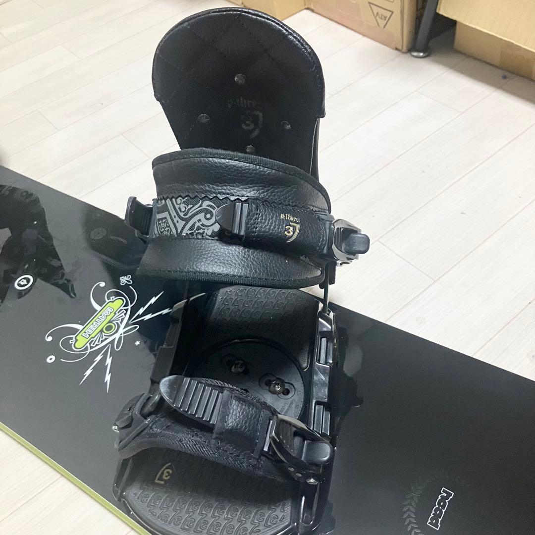 【バック付】HEADで揃ったスノーボードセット152cm バインディングM