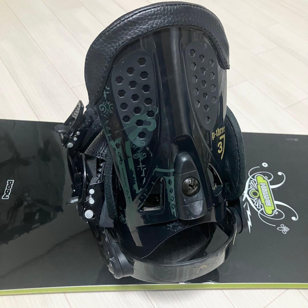 【バック付】HEADで揃ったスノーボードセット152cm バインディングM