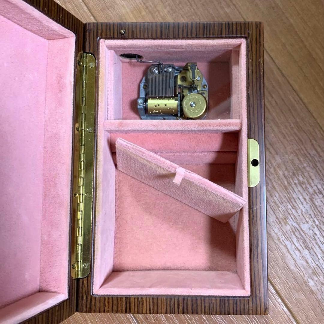 イタリア製 スイス REUGE社 Romance オルゴール ジュエリーBOX