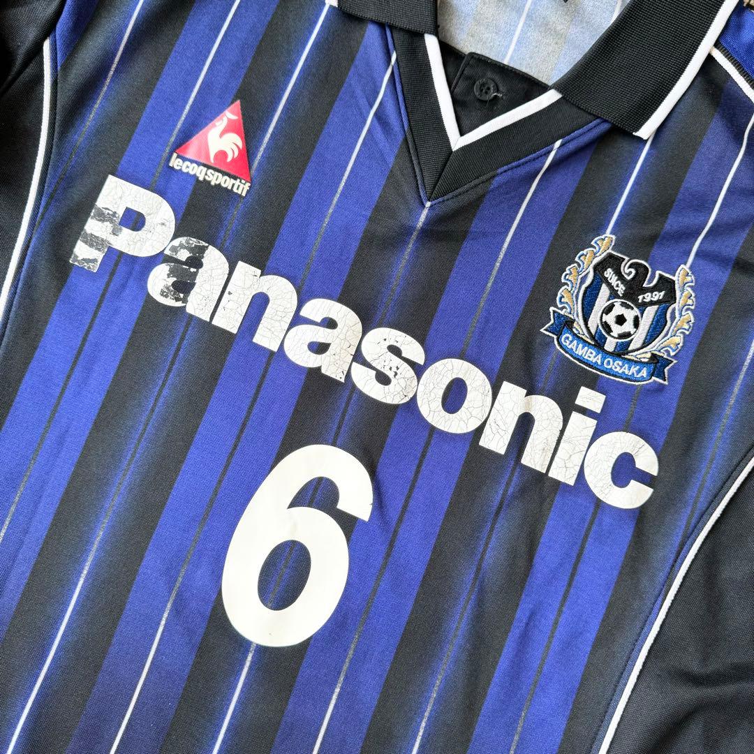 ガンバ大阪ラストゲーム着用】稲本潤一 ＃6 ガンバ大阪 01／02(H