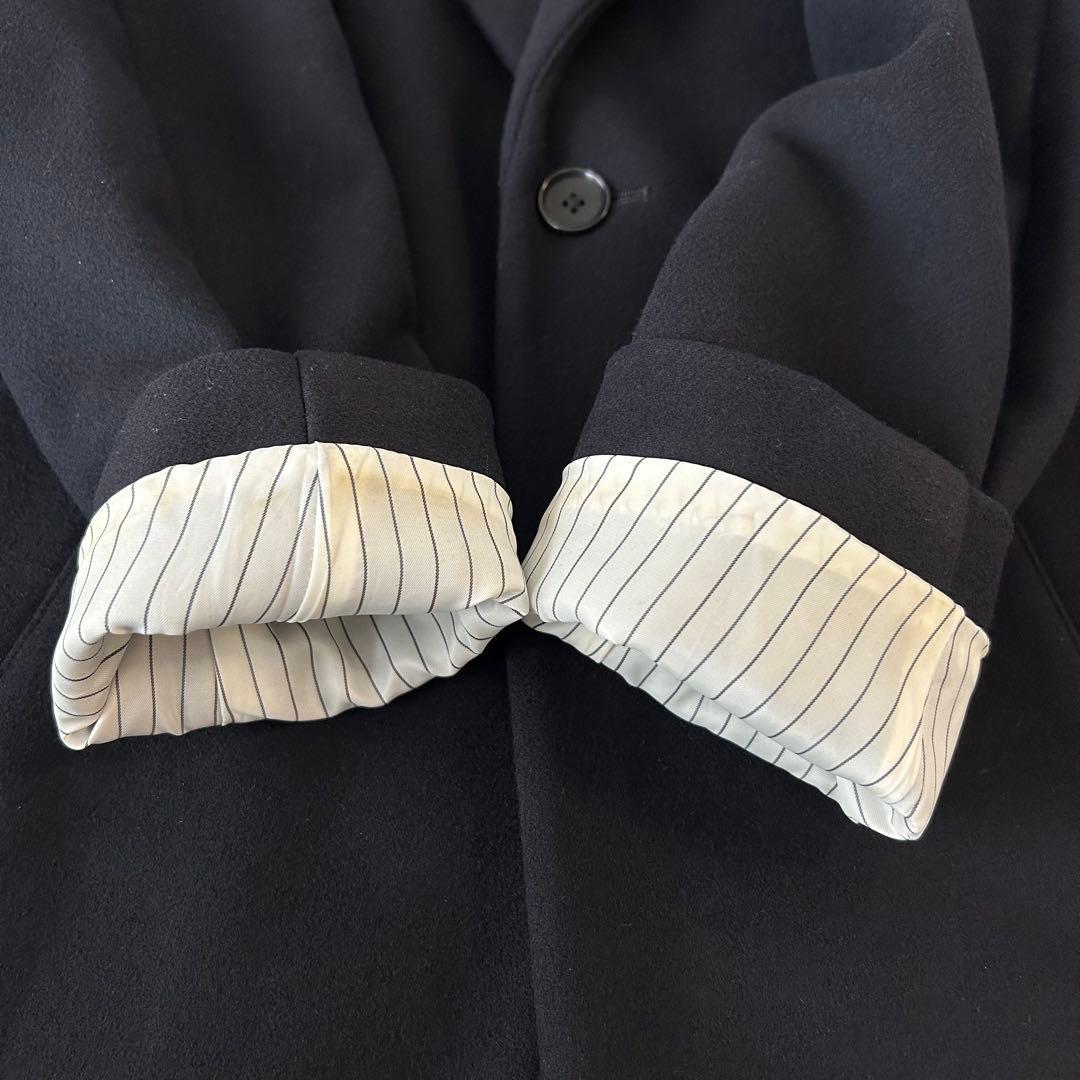 美品 SHIPS チェスターコート　スーパー160’S メリノウールメルトン